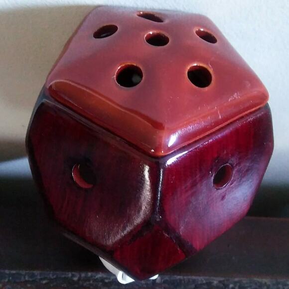 Scentsationals Symmetry Ceramic Brown Wall Plug In Wax Warmer NIB - Picture 3 of 5